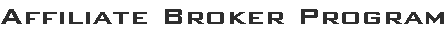 Affiliate Broker Program